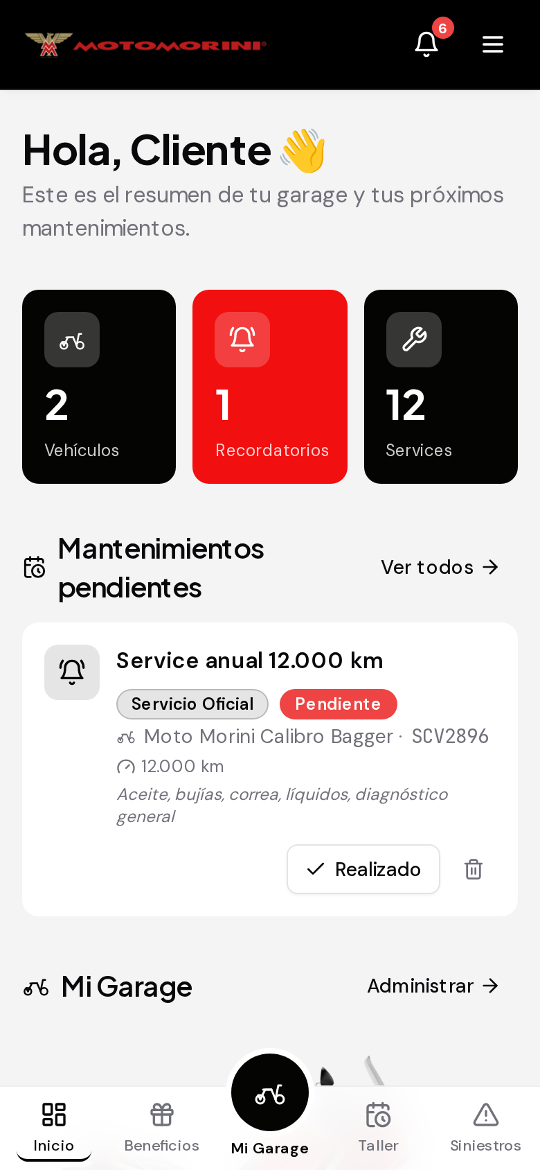 Toda tu postventa en un vistazo